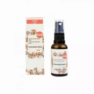 Kvitok Blumenwasser mit Spray - Damaszener Rose BIO (30 ml) - universell einsetzbar