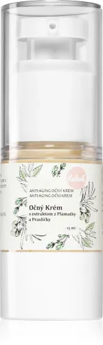 Kvitok Augencreme - täglich (15 ml) - mit Extrakten aus Bockshornklee und Schachtelhalm