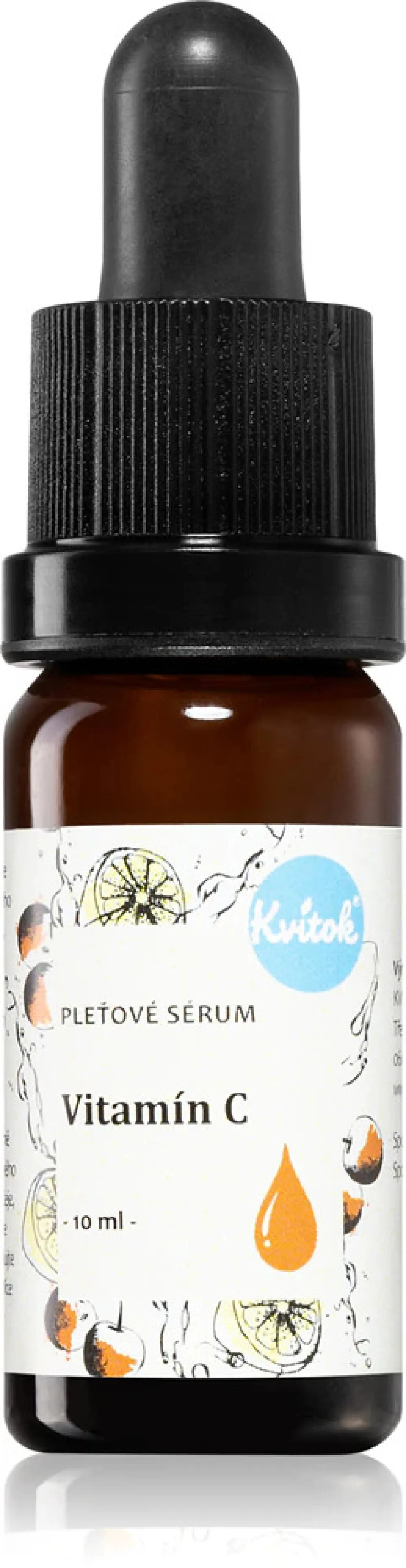 Kvitok Gesichtsserum - Vitamin C (10 ml) - Anti-Aging-Effekt