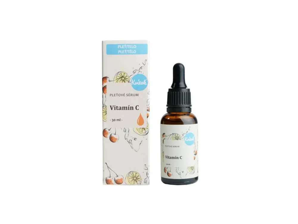 Kvitok Kvitok Gesichtsserum - Vitamin C (30 ml) - Anti-Aging-Effekt