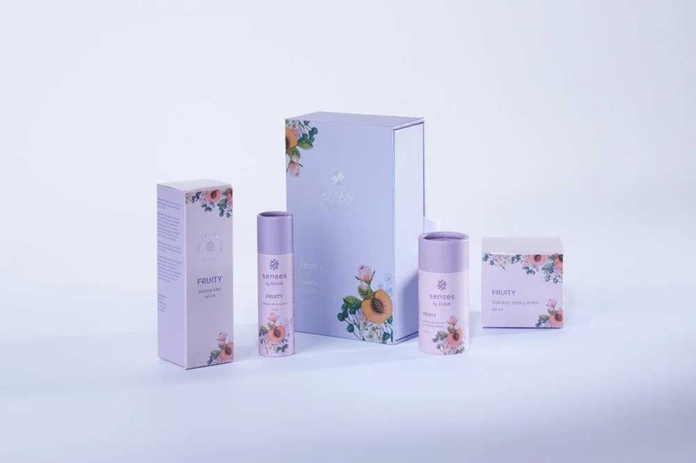 Kvitok Senses Nährendes Körperöl Fruity (50 ml) – mit Duft nach Himbeeren, Johannisbeeren und Vanille