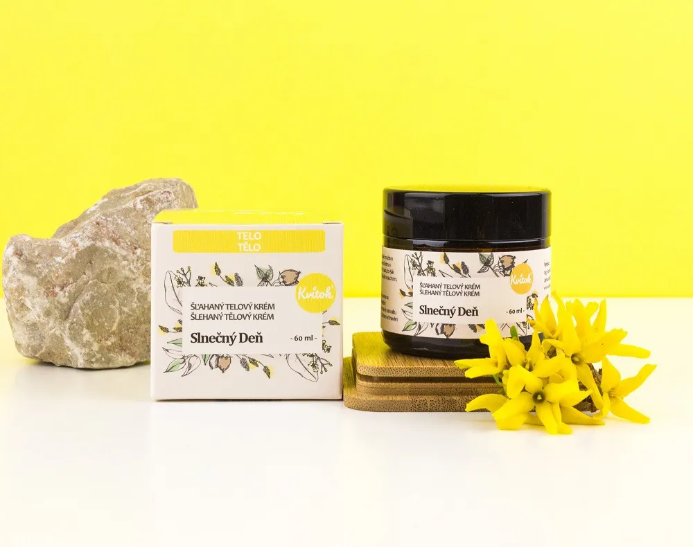 Kvitok Whipped Body Cream Sunny Day (60 ml) - mit zarten blumigen Untertönen