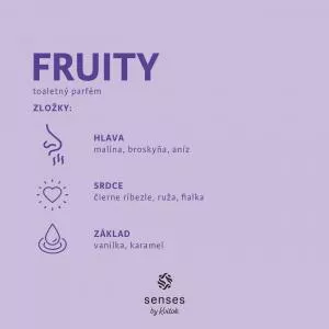 Kvitok Parfüm Fruity (30 ml) - mit Himbeer-, Johannisbeer- und Vanilleduft