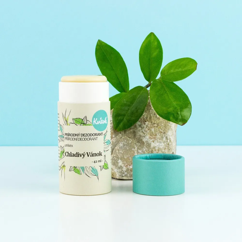 Kvitok Cool Breeze Solid Deodorant (42 ml) - wirkt bis zu 24 Stunden