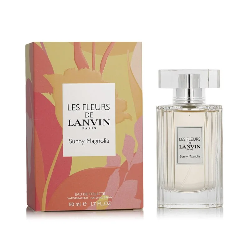 Les Fleurs de Lanvin Sunny Magnolia Eau de Toilette für Damen 50 ml