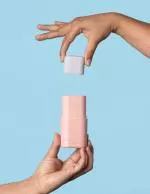 laSaponaria Fester Deodorant-Applikator - nachfüllbar Pink - in eleganten Farben