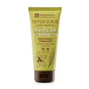 laSaponaria Detox-Kopfhaut-Peeling mit Minze und Rosmarin (100 ml)