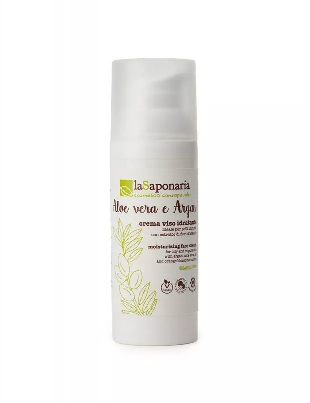 laSaponaria Feuchtigkeitscreme für Mischhaut und fettige Haut BIO (50 ml)