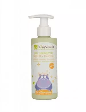 laSaponaria Sanfte Körper- und Haarwäsche für Kinder BIO (190 ml)