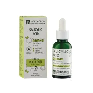laSaponaria Gesichtsserum - Bio-Salicylsäure (30 ml) - für zu Akne neigende Haut