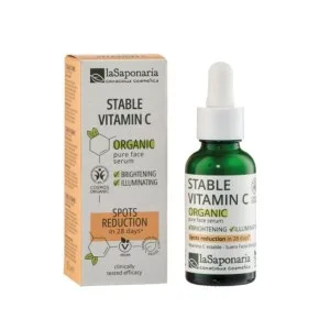 laSaponaria Gesichtsserum - Vitamin C BIO (30 ml) - für frische und strahlende Haut