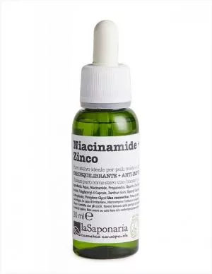 laSaponaria Gesichtsserum - Niacinamid (Vitamin B3) Zink (30 ml)
