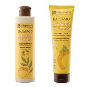 Shampoo mit Salbei und Zitrone BIO (200 ml)
