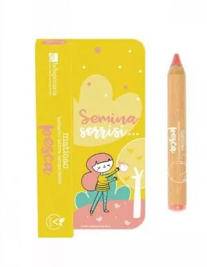laSaponaria Getönter Lippenbalsam in Stiftform Maticao - Pfirsich (2,5 g)