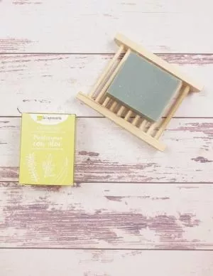 laSaponaria Feste Olivenseife BIO - Mediterrane Kräuter mit Aloe (100 g)