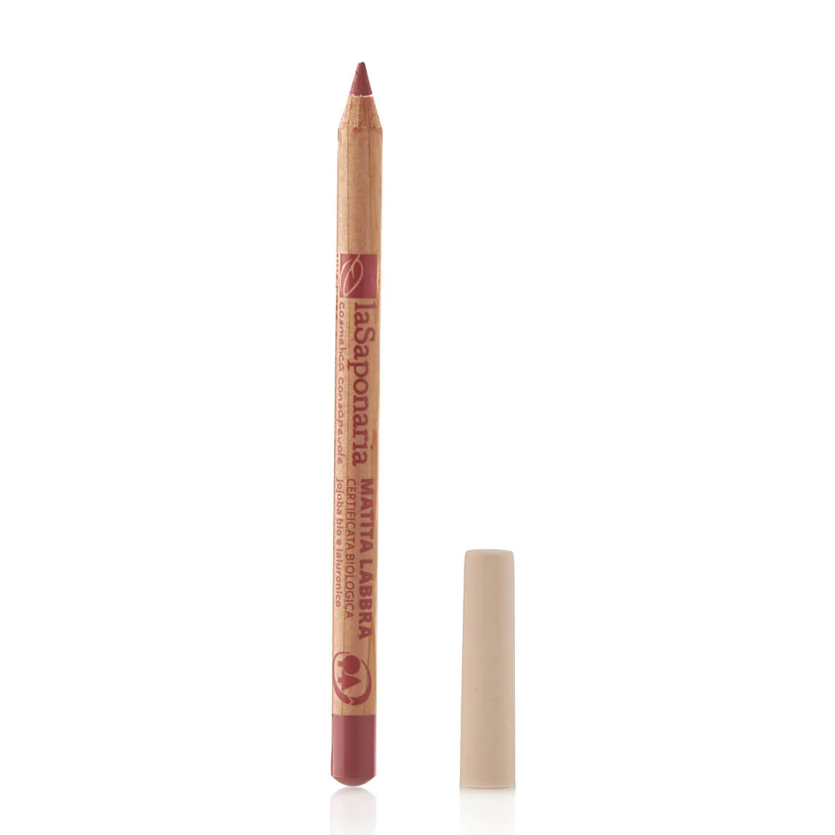 laSaponaria BIO Lippenkonturenstift mit Jojoba (1,1 g) Warm Nude - 3 Farbtöne