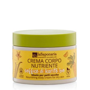 Nährende Körpercreme mit BIO-Sheabutter (200 ml) - ideal für trockene Haut