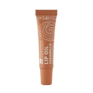 laSaponaria Nährendes BIO-Lippenöl mit Karamell – Warm Nude (12 ml) – für glänzende und intensiv gepflegte Lippen