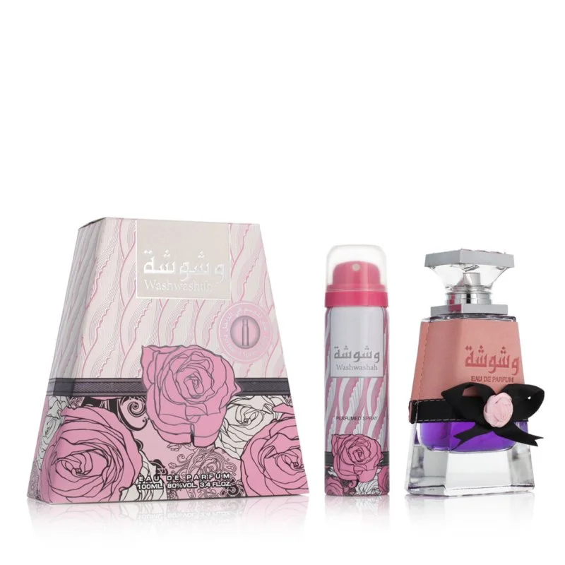 Washwashah 100 ml + Deo-Spray Eau de Parfum für Damen 75 ml