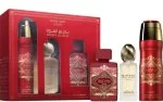 Badee Al Oud Sublime Geschenkset – 100 ml + parfümiertes Spray 200 ml + Haarnebel Eau de Parfum 50 ml