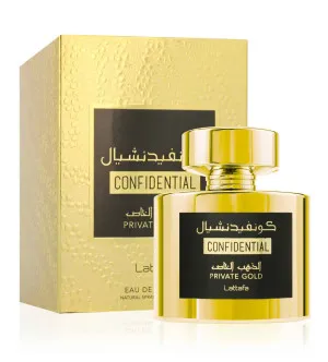 Lattafa Confidential Private Gold Parfüm Unisex 100 ml