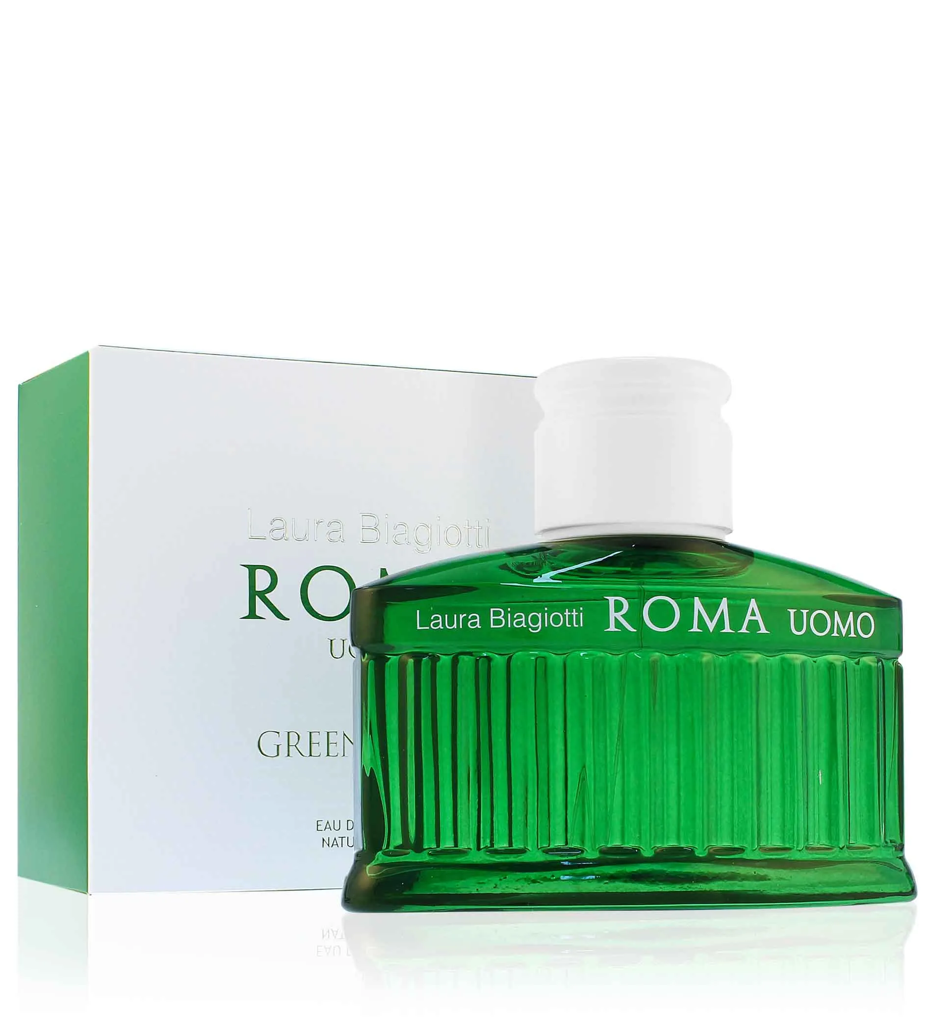 Laura Biagiotti Roma Uomo Green Swing Eau de Toilette für Herren 40 ml