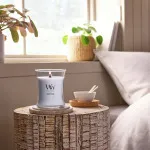 Lavender & Cedar Duftkerze mit Holzdocht 275 g