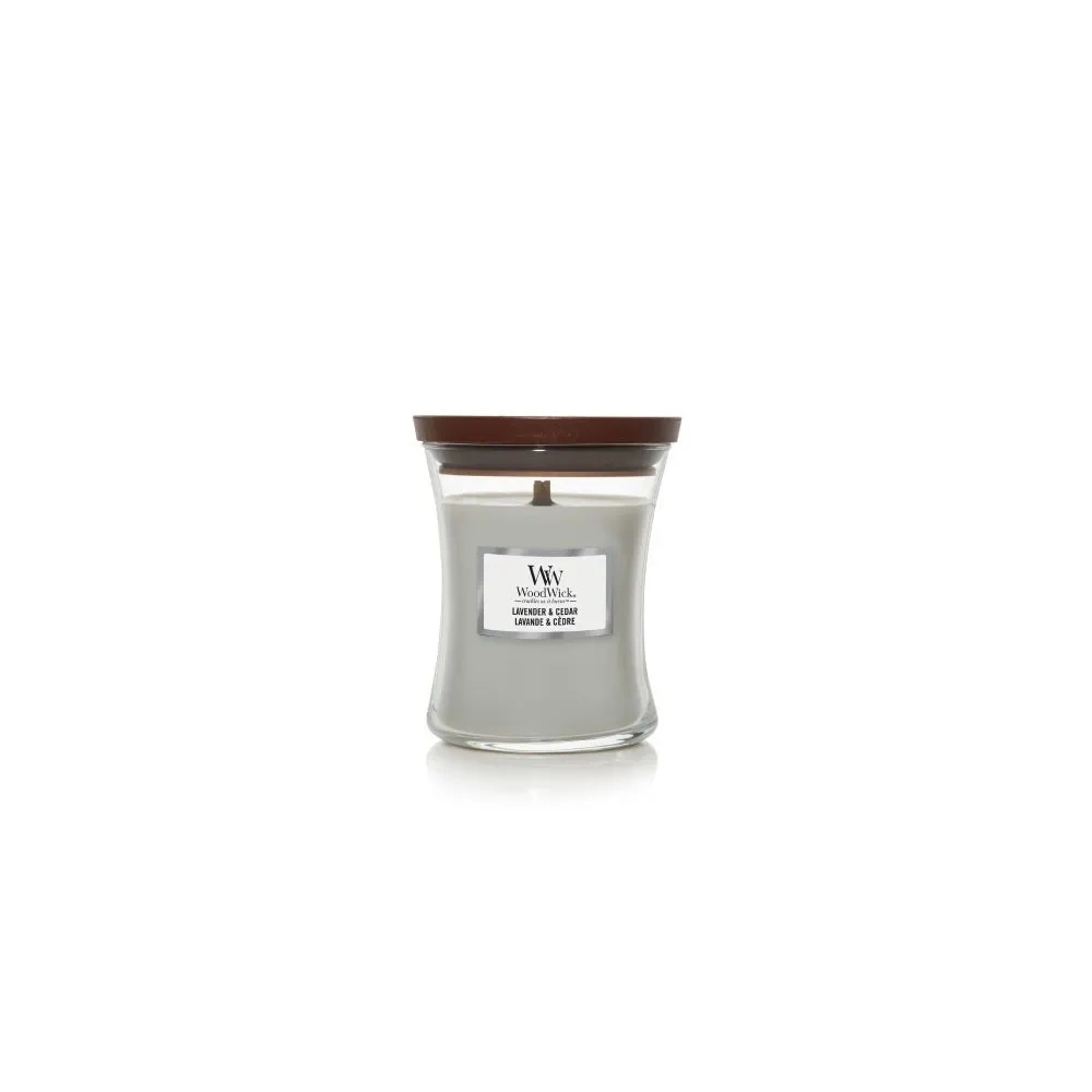 Lavender & Cedar Duftkerze mit Holzdocht 275 g
