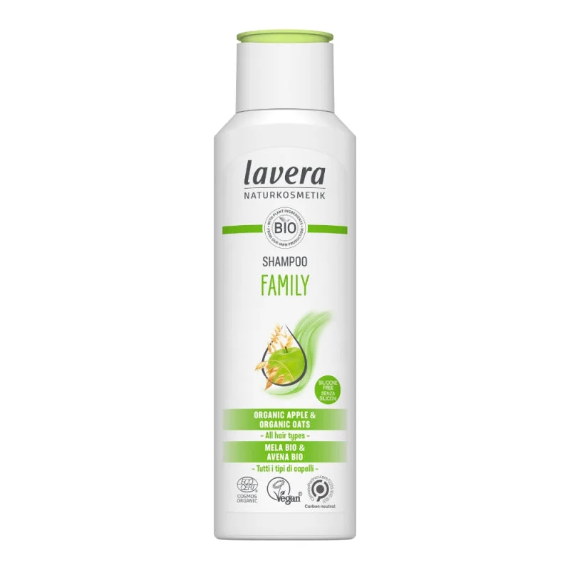 Lavera Shampoo für die ganze Familie Family BIO (250 ml) – für alle Haartypen