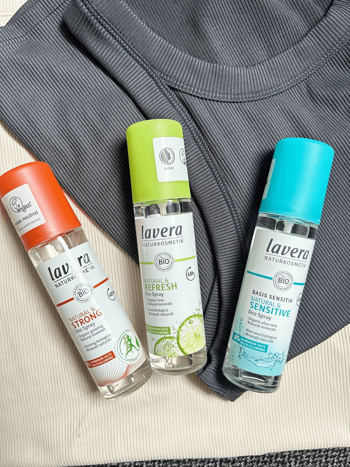 Lavera Deospray Strong (75 ml) – bis zu 48 Stunden Schutz