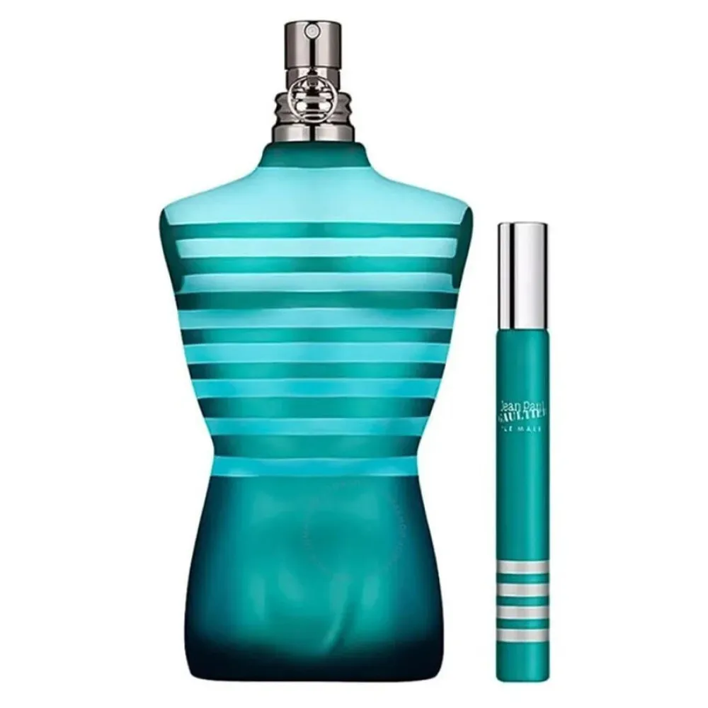 Le Male 125 ml + EDT Eau de Toilette für Herren 20 ml
