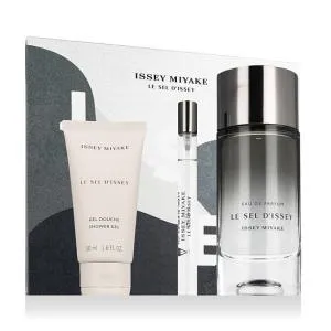 Issey Miyake Le Sel d’Issey 100 ml + EDP Mini 10 ml + SG Eau de Parfum für Herren