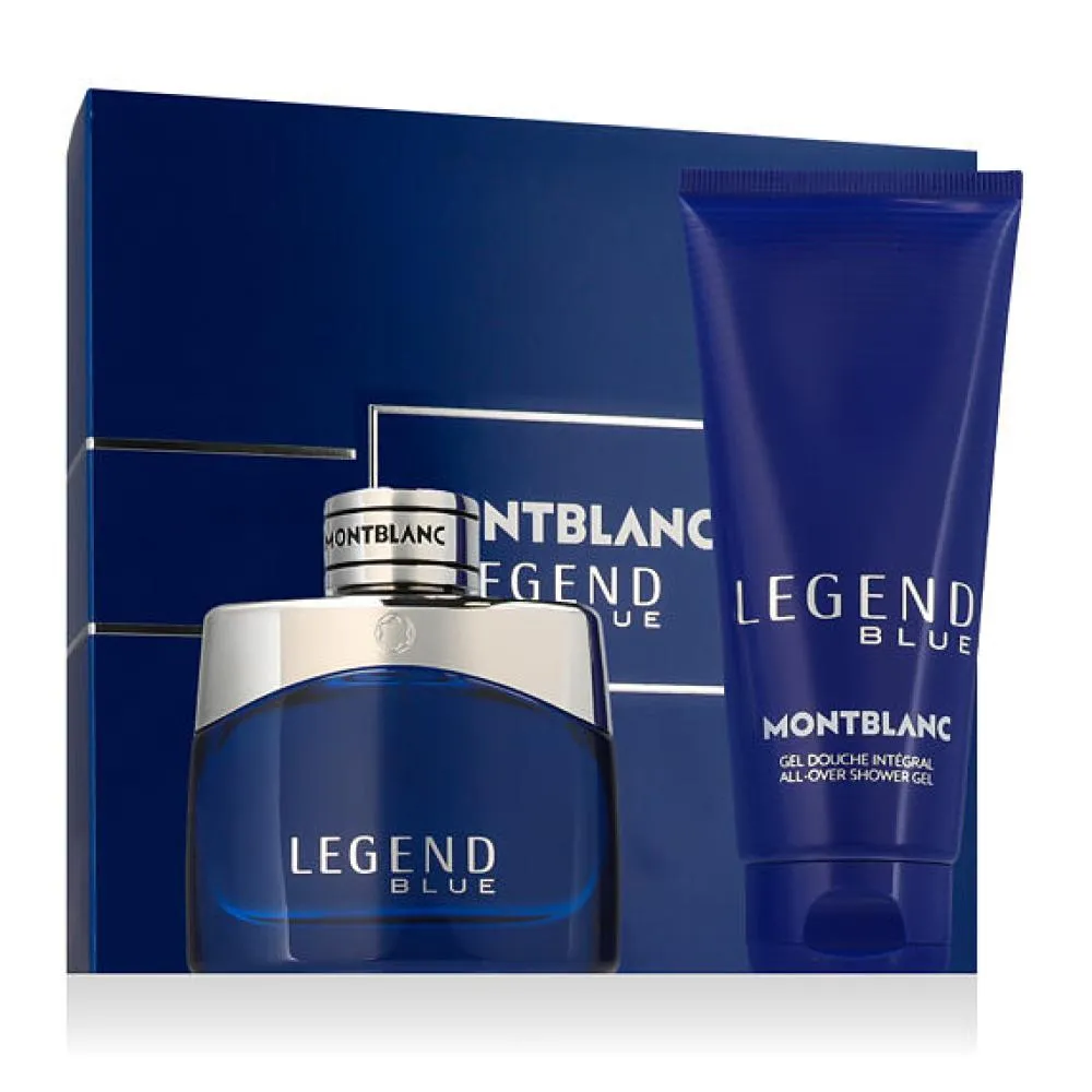 Legend Blue Eau de Parfum für Herren 50 ml + Duschgel für Körper und Haare 100 ml