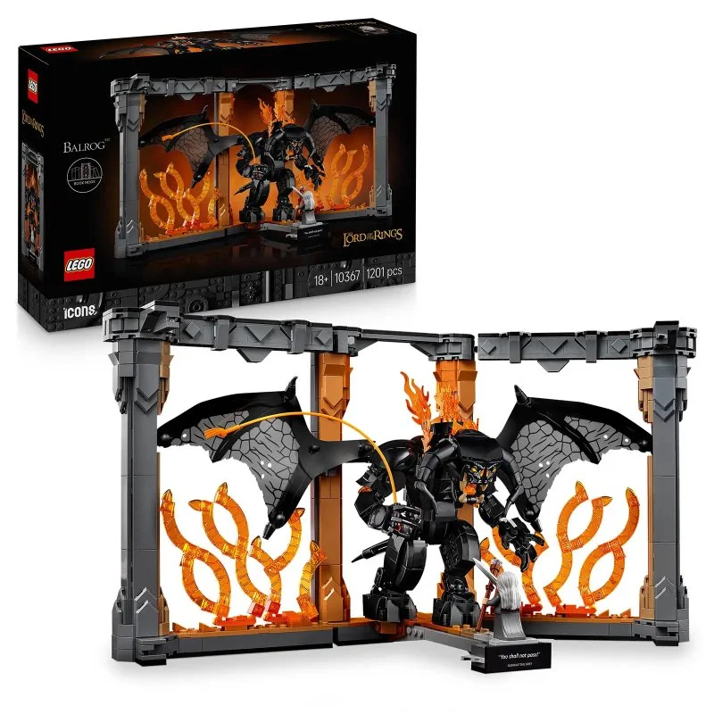 Icons 10367 Buchstütze: Der Herr der Ringe – Balrog™