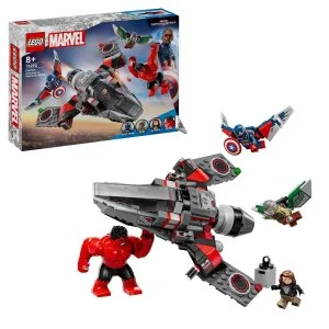 LEGO® Marvel 76292 Duell: Captain America vs. Red Hulk