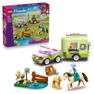LEGO® Friends 42695 Anhänger mit Pferd und Fohlen