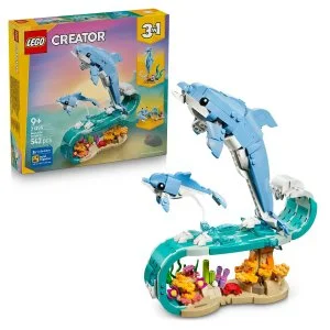 LEGO® Creator 3-in-1 31385 Meerestiere: Schöne Delfine