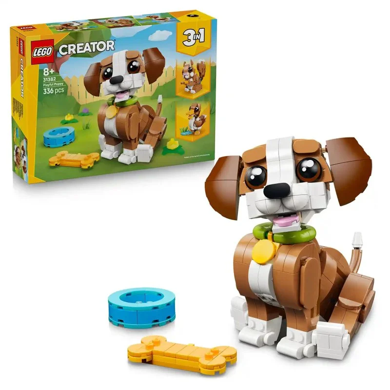 Creator 3-in-1 31382 Niedliche Tiere: Niedliches Hündchen