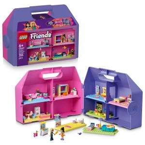LEGO® Friends 42697 Kreativkoffer und Puppenhaus