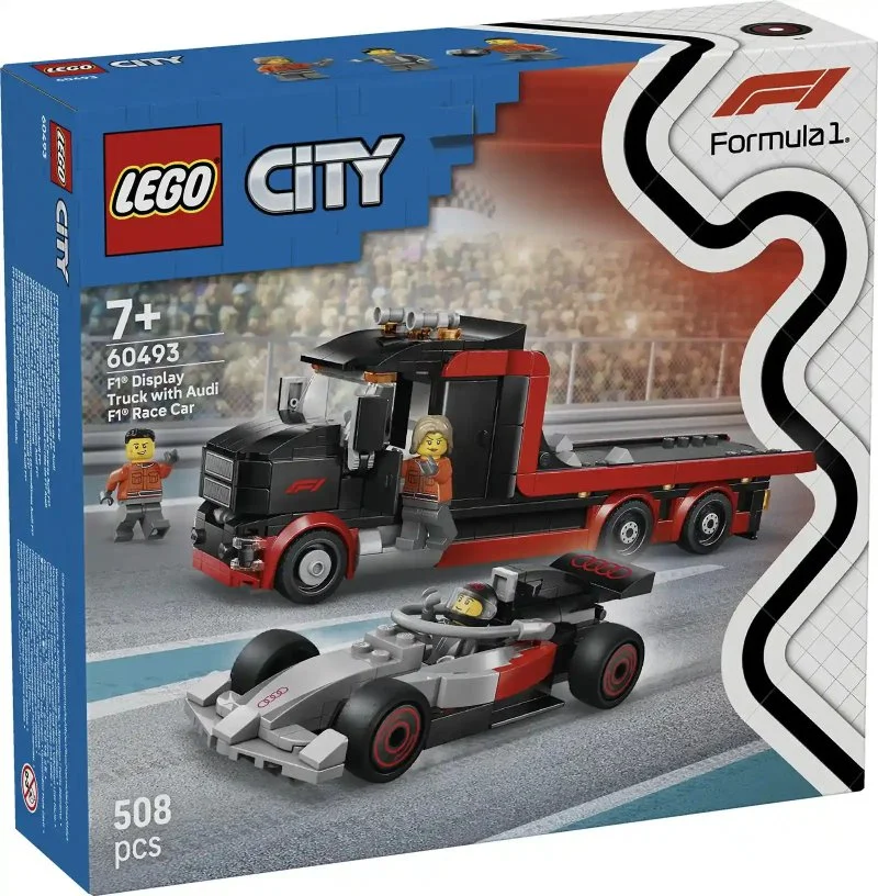 City 60493 F1®-Ausstellungs-LKW mit Audi F1®-Rennwagen
