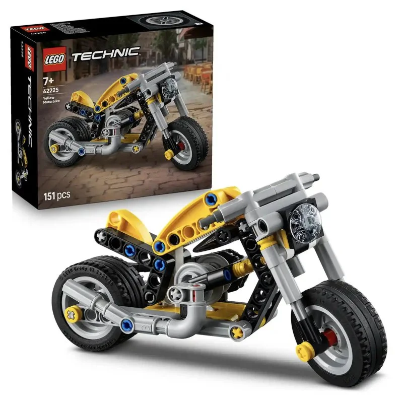 Technic 42225 Gelbes Motorrad