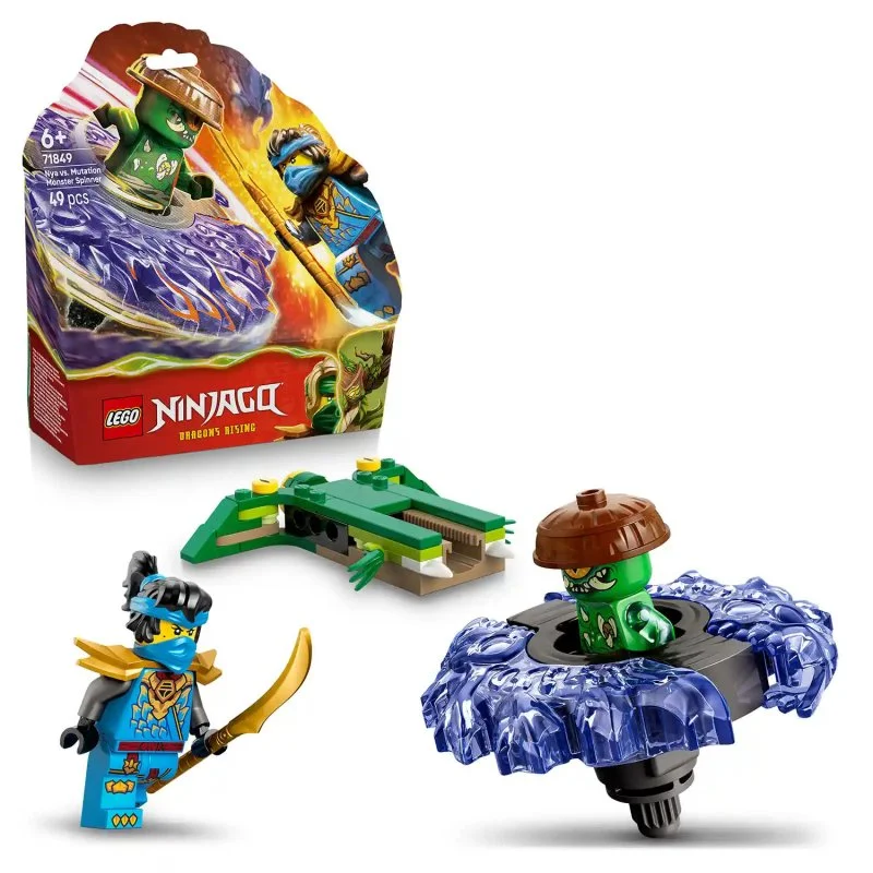 NINJAGO® 71849 Nya vs. Kreisel des mutierten Monsters