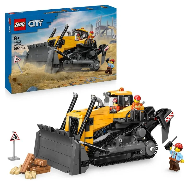 City 60466 Gelber Bulldozer