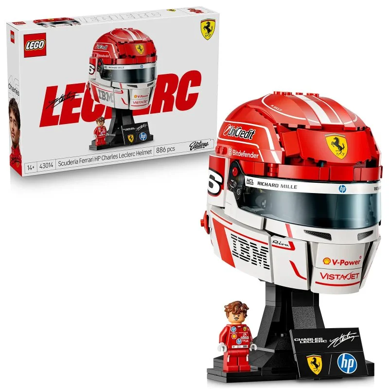 Editions 43014 Helm Charles Leclerc von Scuderia Ferrari HP