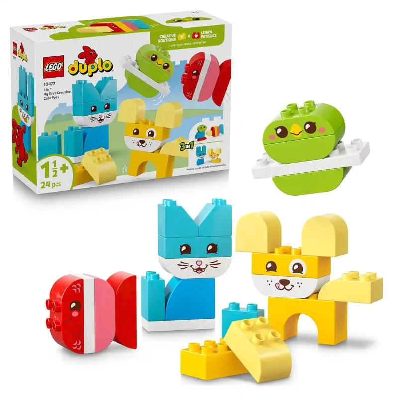 DUPLO® 10477 Niedliche kreative Haustiere 3-in-1