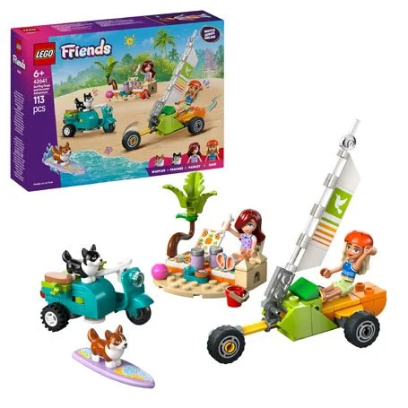 Friends 42641 Abenteuer mit surfenden Hunden und Motorroller