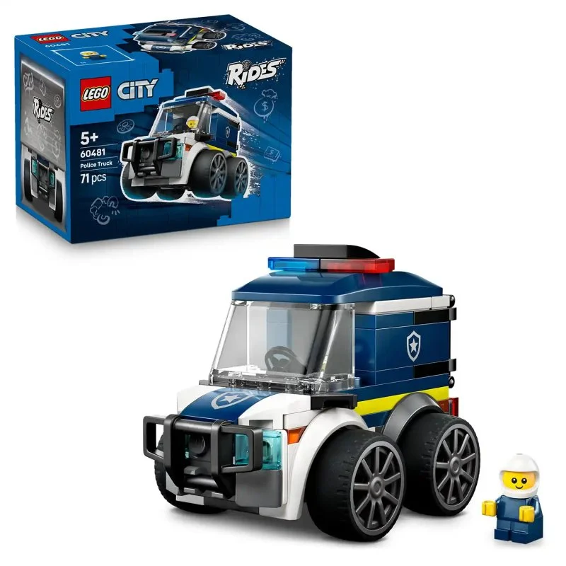 City 60481 Spielzeugautos – Polizeitransporter