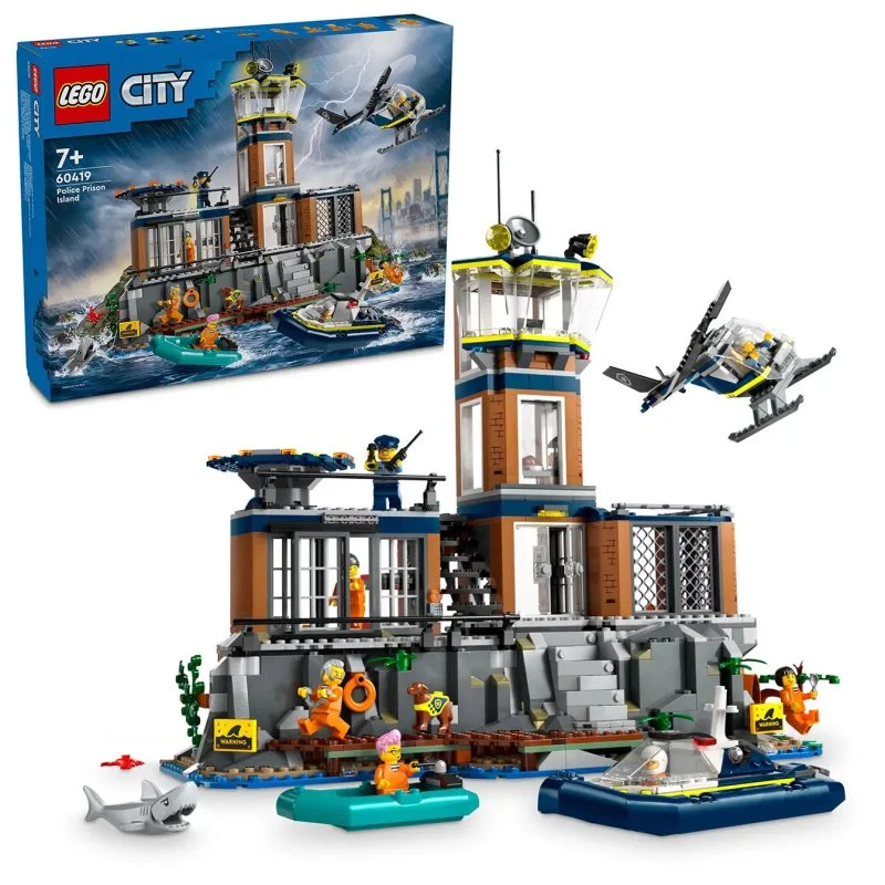 City 60419 Polizei und Gefängnis auf der Insel