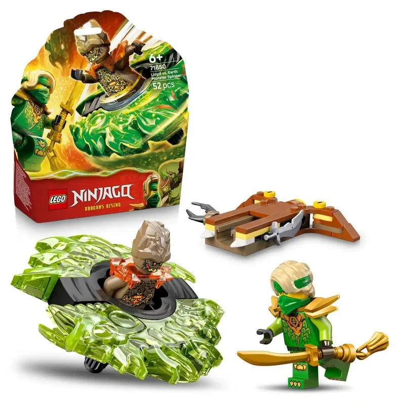 NINJAGO® 71850 Lloyd vs. Spinner des Erdmonsters