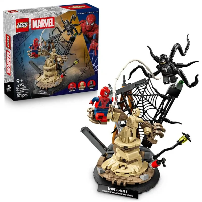 ǀ Marvel 76334 Epischer Kampf: Spider-Man vs. Sandman